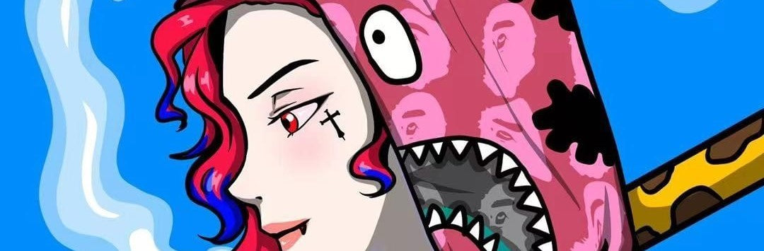 A BATHING APE® x WGM Shark Mouth Collection