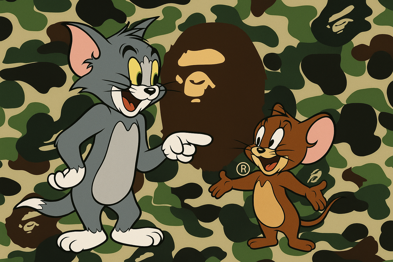 A BATHING APE® x TOM AND JERRY Collection