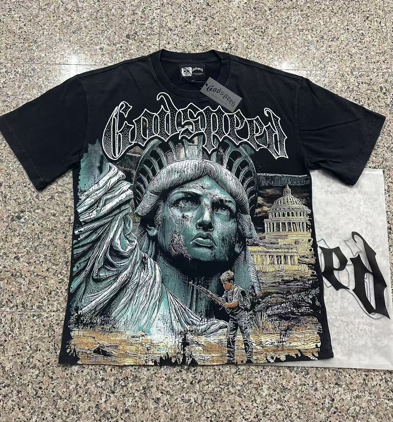 GODSPEED - 6133 - THE WAR WILL NEVER END TEE