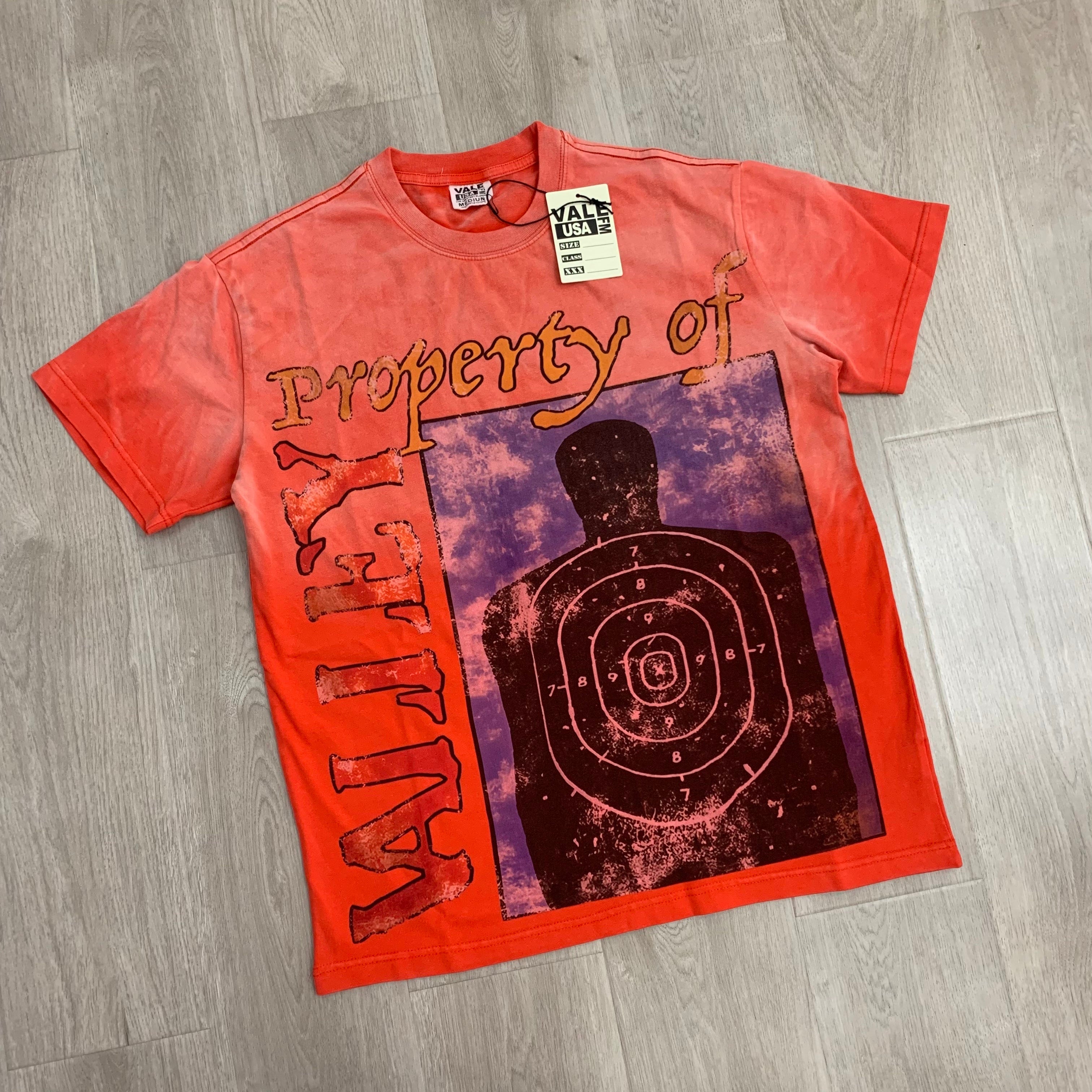 VALE - V517 - RED TARGET PRACTICE TEE
