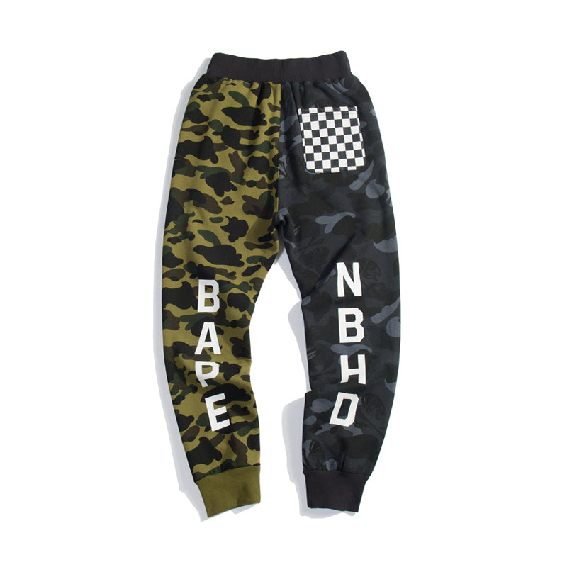 A BATHING APE® x NBHD Camo Sweat Pants