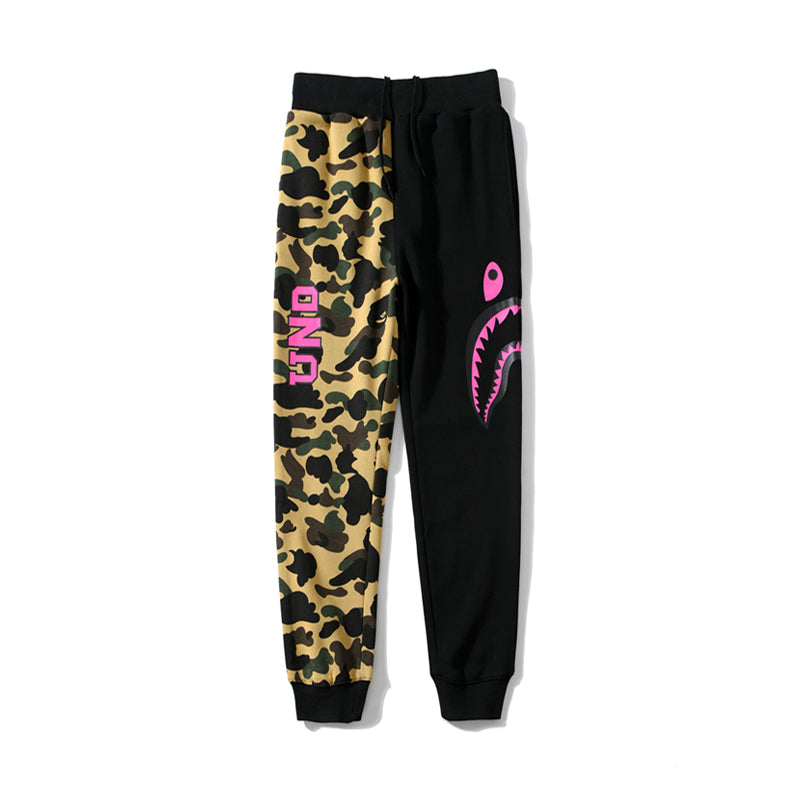 A BATHING APE® x WGM Undefeated Sport Is War Camo Sweats