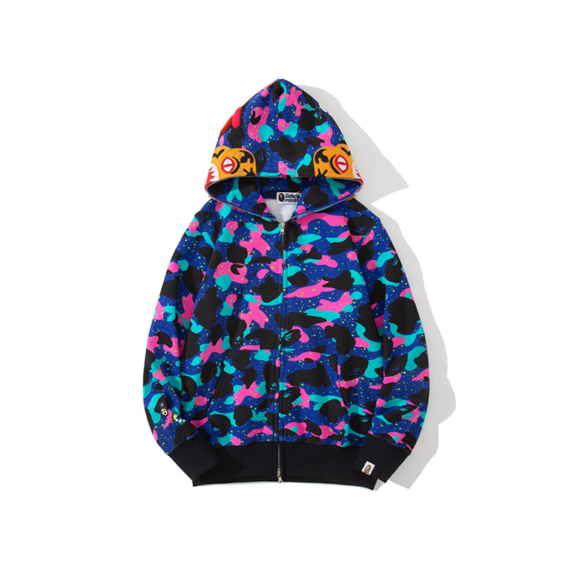 A BATHING APE® x Kid Cudi TIGER FULL ZIP HOODIE