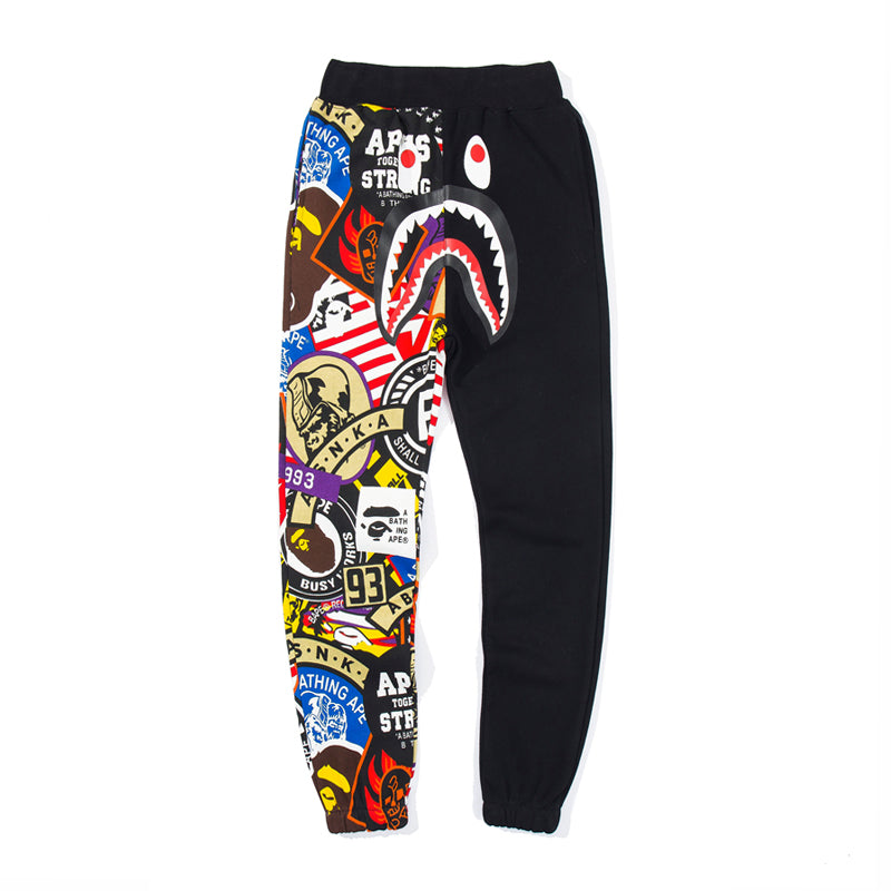 A BATHING APE® x Planet Of The Ape Busy Works Sweat Pants