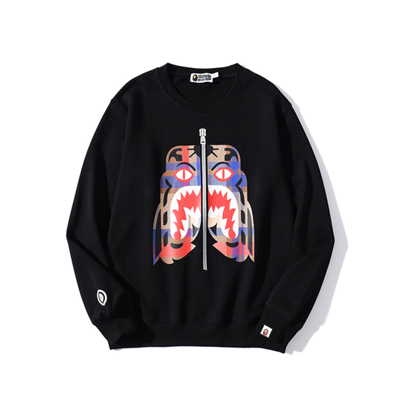 A BATHING APE® x Funthera Militia Tiger Shark Sweater